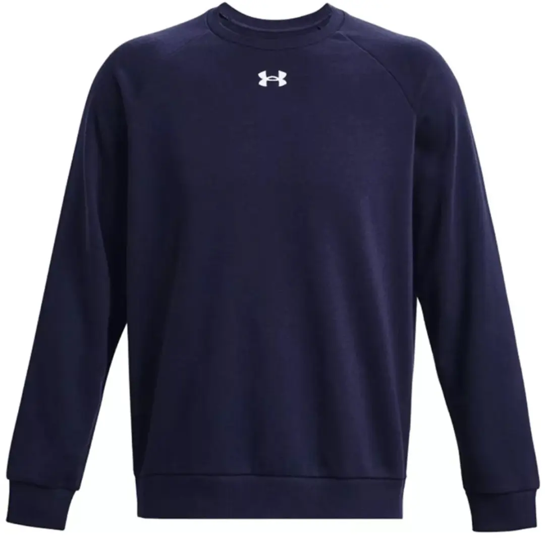 Under Armour Pullover UA Rival Fleece Crew Midnight Navy-XS