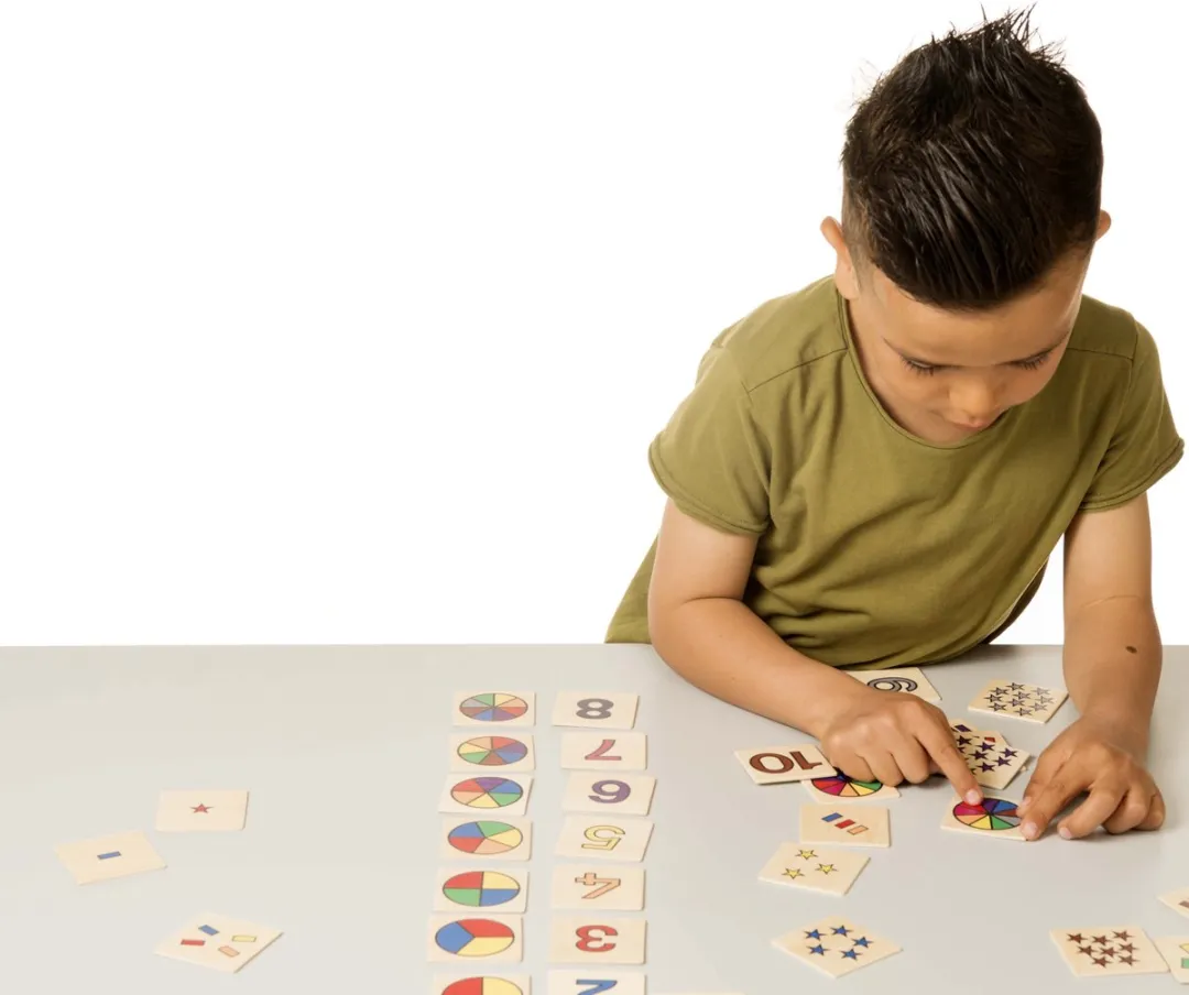 Toys for Life 'Van 1 tot 10' - Leren tellen - Educatief speelgoed - Houten speelgoed - Sensorisch speelgoed - Spelend leren rekenen - Educatief speelgoed van 3 tot 6 jaar