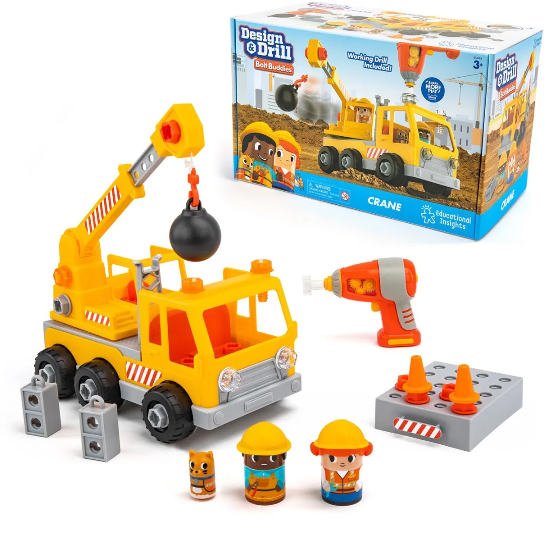 Learning Resources Bolt Buddies Kraan Bouwset 950EI4196