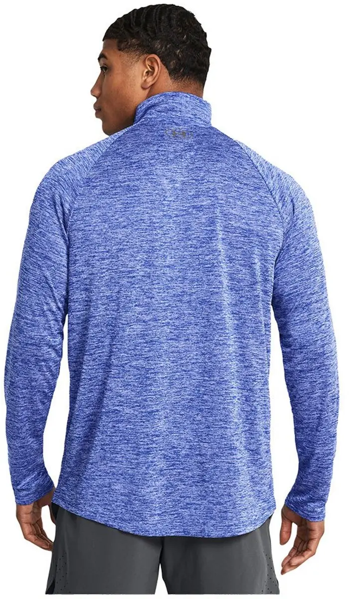 Under Armour UA Tech 2.0 1/2 Zip Top - Royal/Graphite - afbeelding 2 van 6