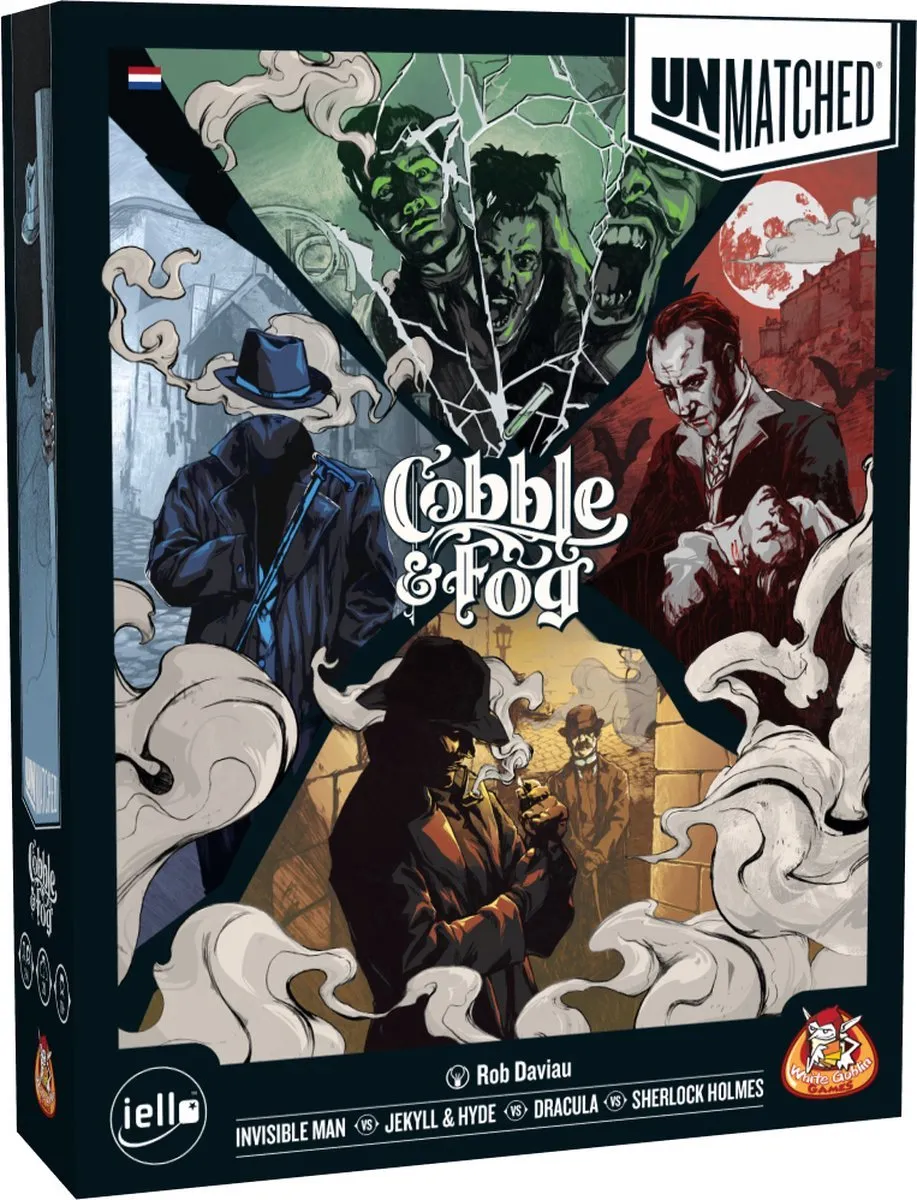 White Goblin Games Unmatched Cobble & Fog - 2-4 Spelers