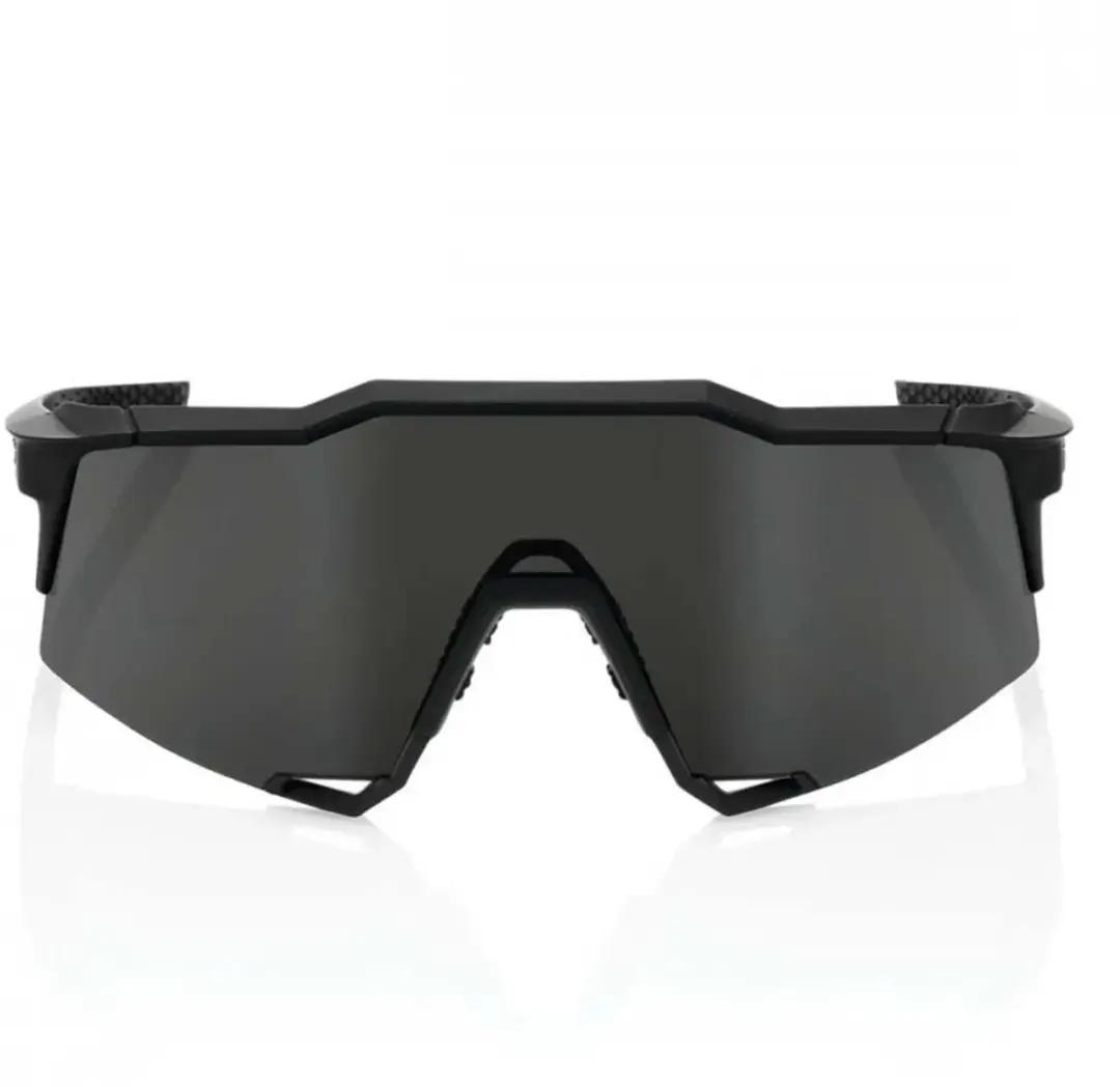 100% Speedcraft Soft Tact Black - Smoke Lens - afbeelding 2 van 6