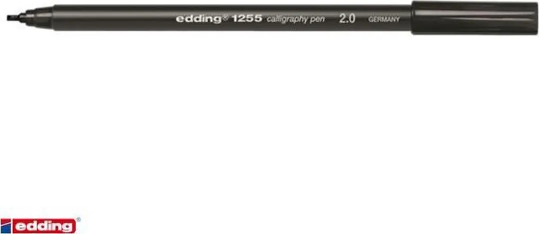 edding 1255 Kalligrafiestift 2.0mm - Zwart