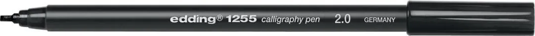 edding 1255 Kalligrafiestift 2.0mm - Zwart