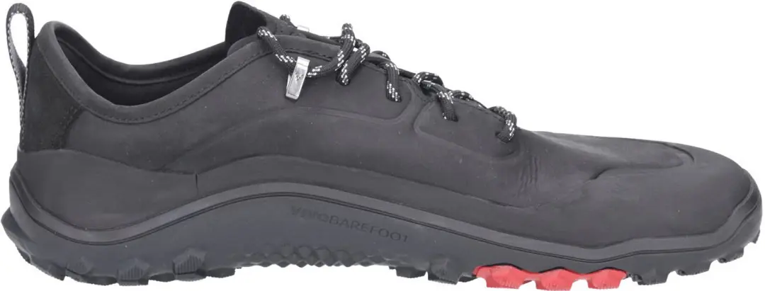 Vivobarefoot Tracker Leather Low Heren Wandelschoenen - Zwart - afbeelding 4 van 6