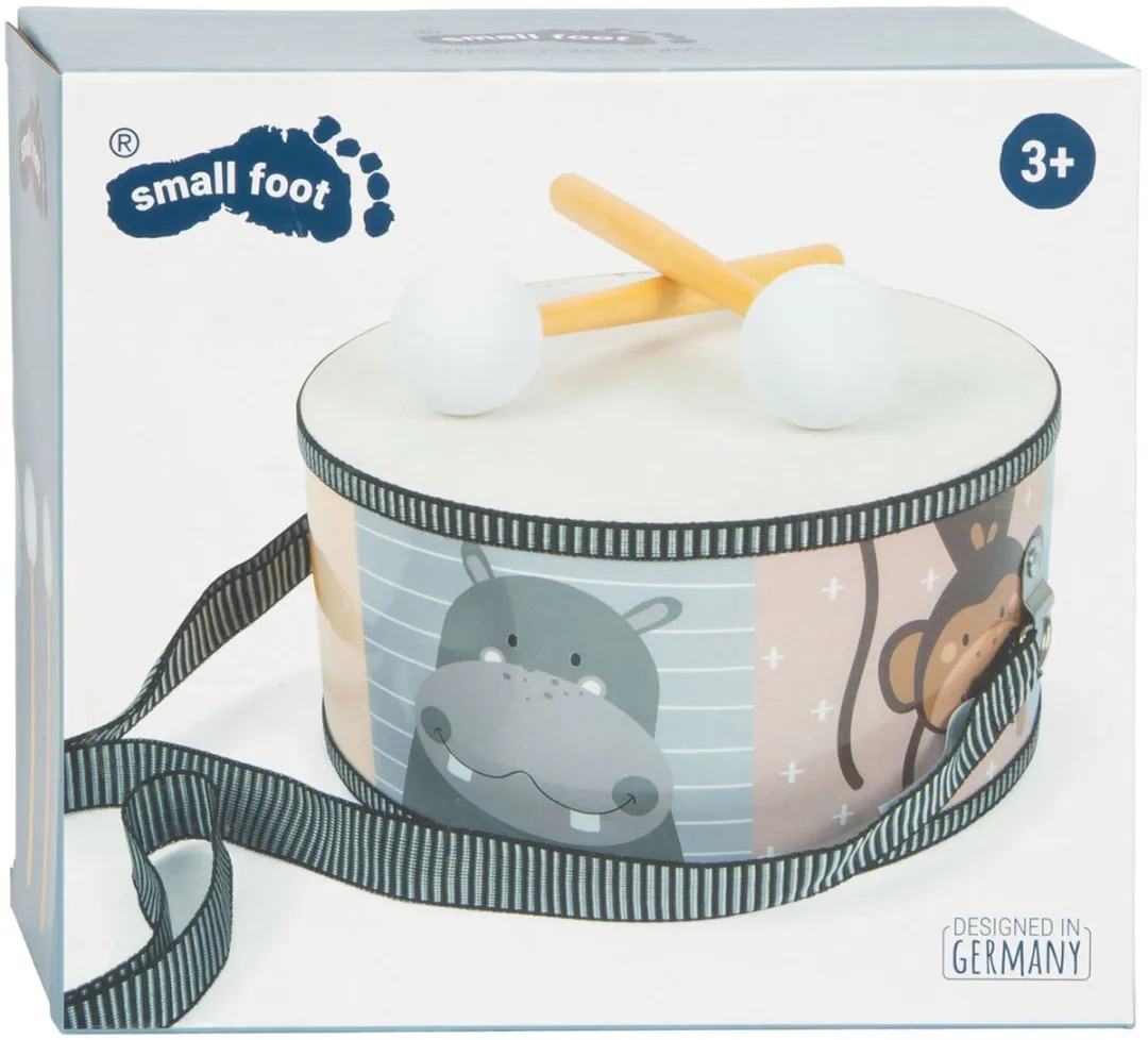 Small Foot Houten Trommel Wilde Dieren 11952 - Multicolor - afbeelding 6 van 6