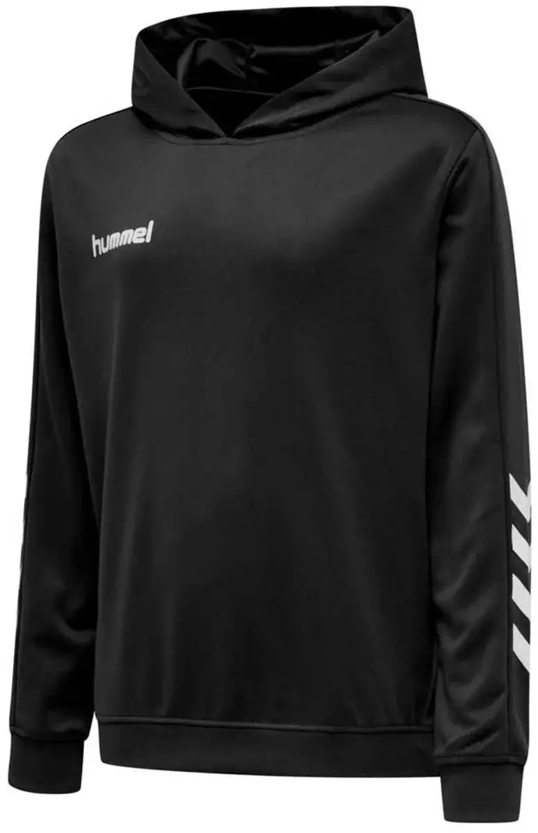 Hummel hmlPROMO Kids Poly Hoodie - 116 - Zwart - afbeelding 6 van 6