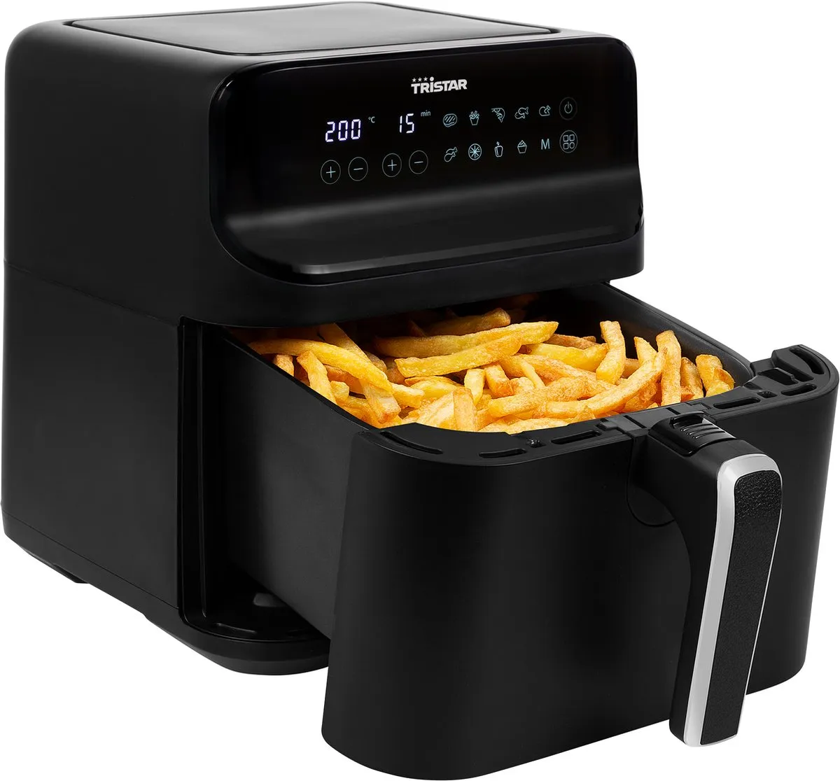 Tristar FR-9025 - Airfryer XXL - 6L - 10 Bakprogramma's - PFAS-vrij
