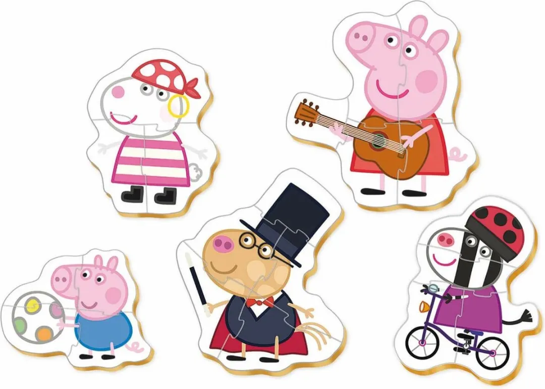 Educa Peppa Pig Puzzels - 5x21 Stuks