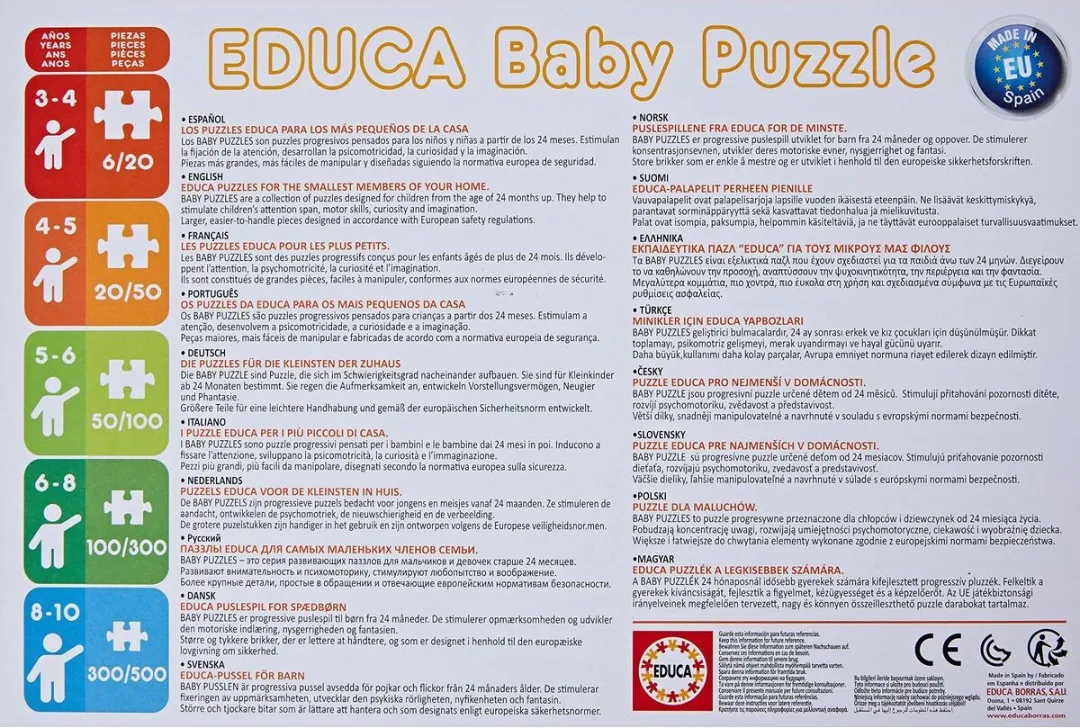 Educa Peppa Pig Puzzels - 5x21 Stuks