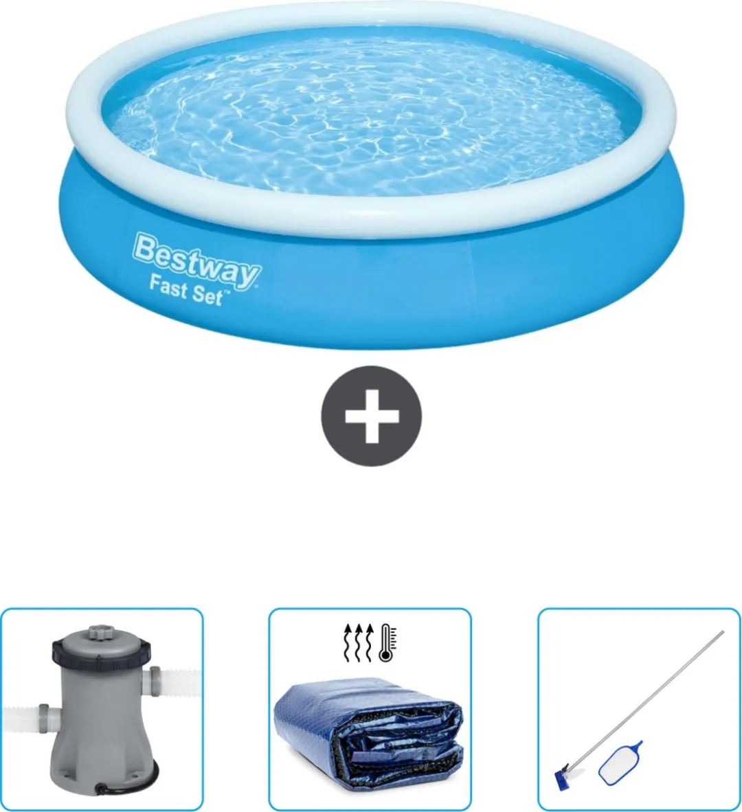 Bestway Fast Set Zwembad 366x76cm