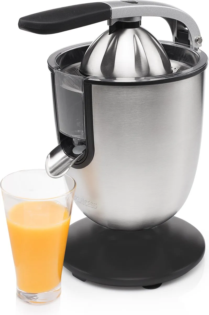Princess Champion Juicer Pro 201863 - 300W - RVS/Zwart