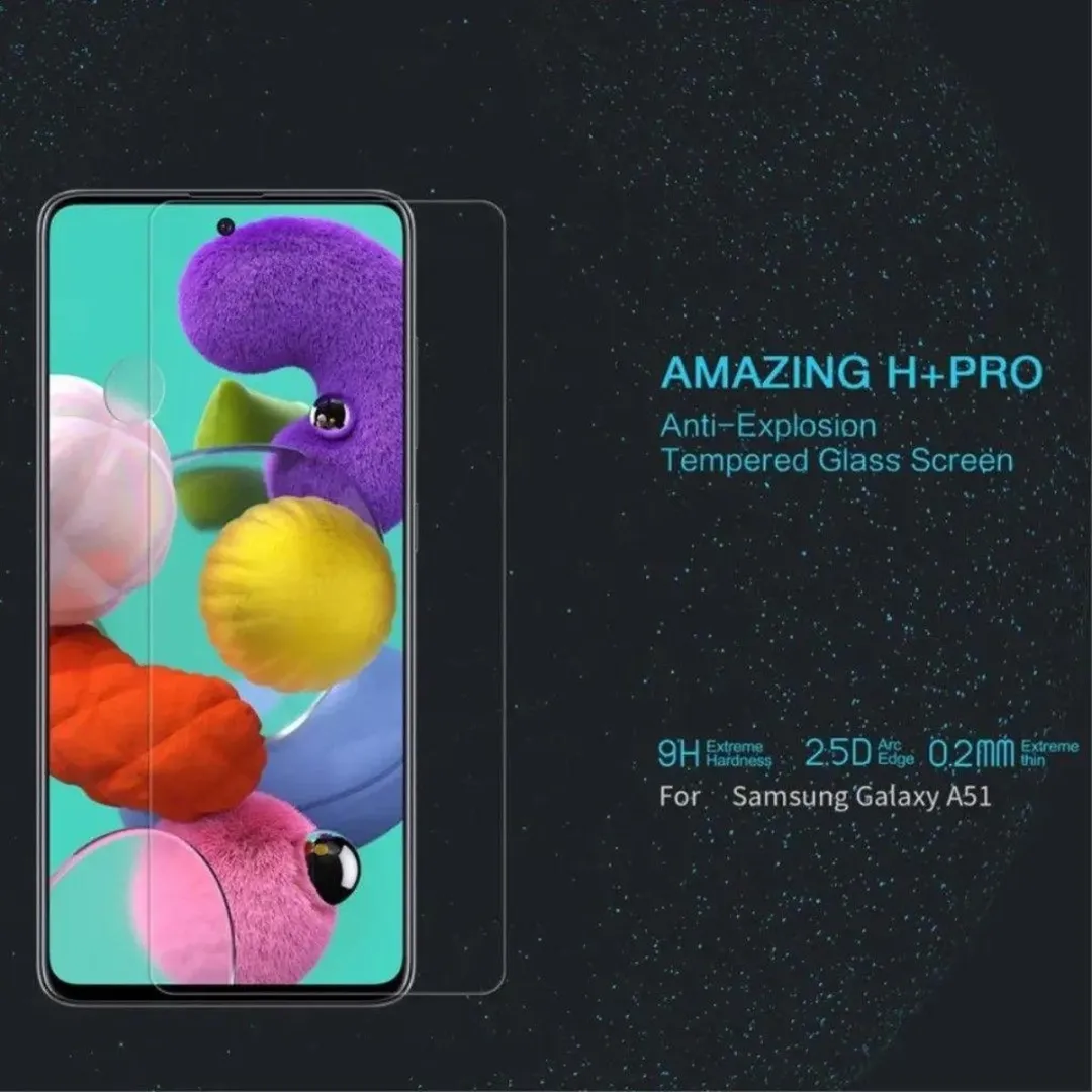 Nillkin H+ Pro Samsung Galaxy A51 Glasbeschermer - afbeelding 3 van 5