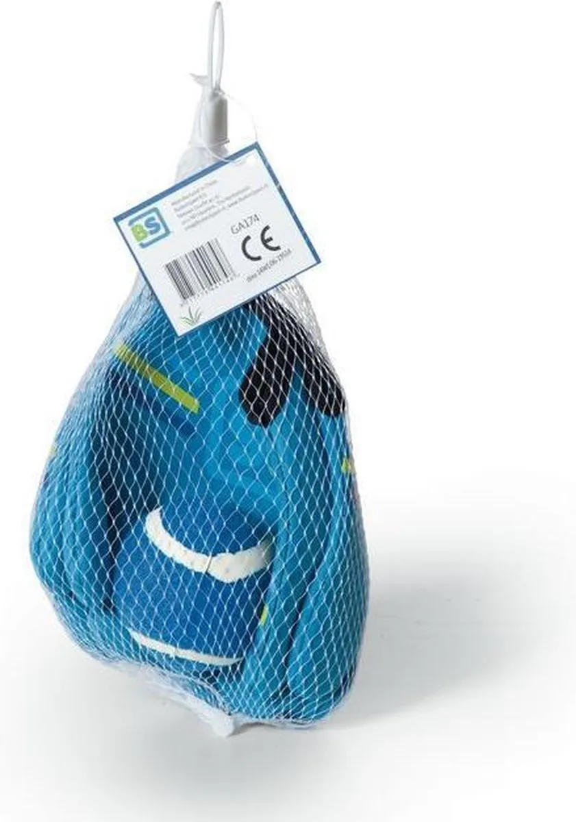 BS Toys Handschoenen Klittenband - Blauw - afbeelding 2 van 6