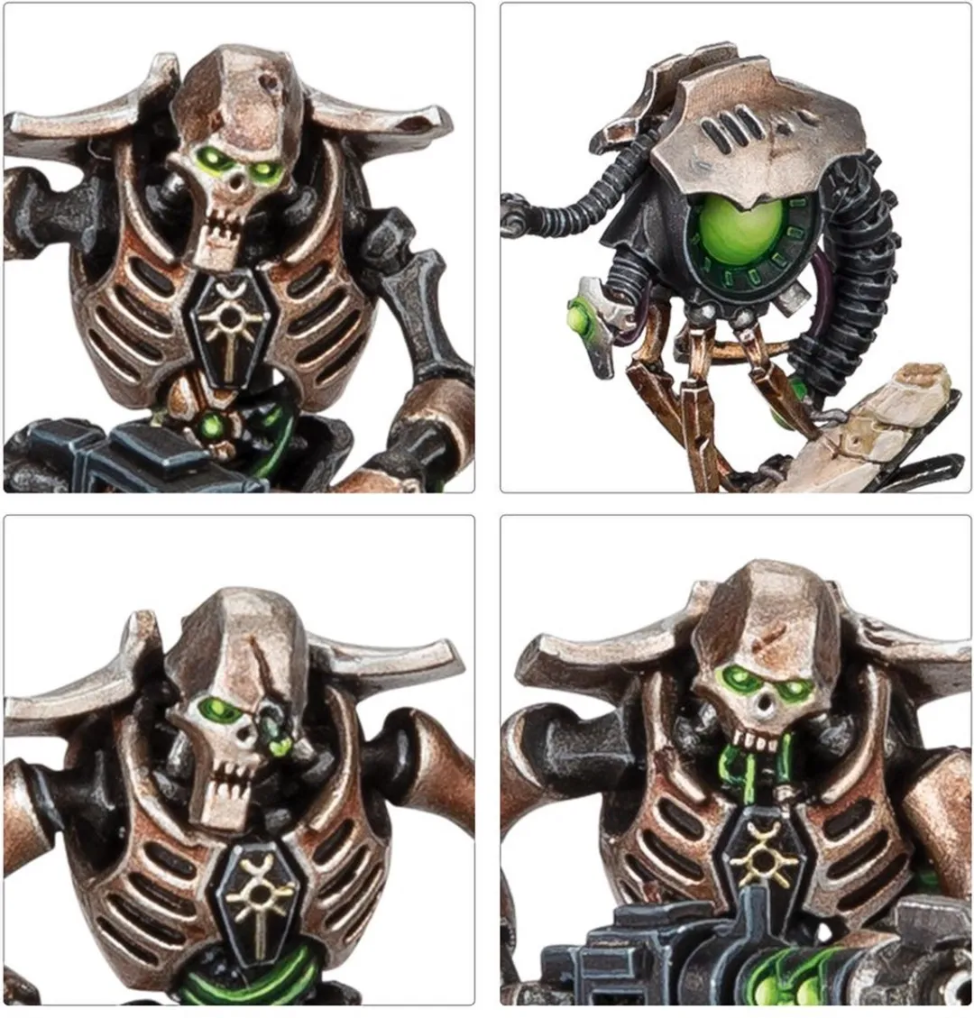Warhammer 40K Necron Combat Patrol 49-04 - 19 Miniaturen - afbeelding 6 van 6