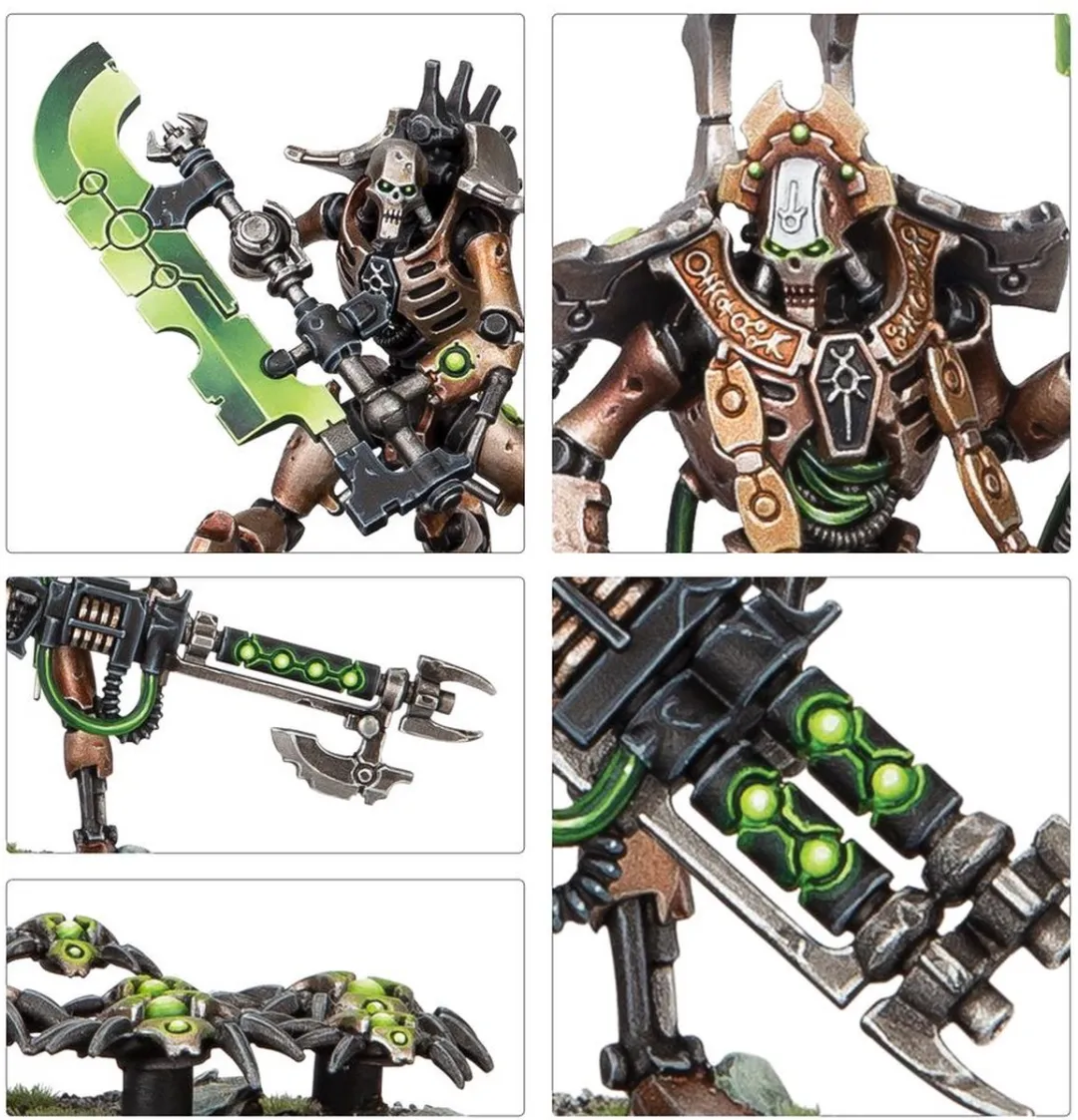 Warhammer 40K Necron Combat Patrol 49-04 - 19 Miniaturen