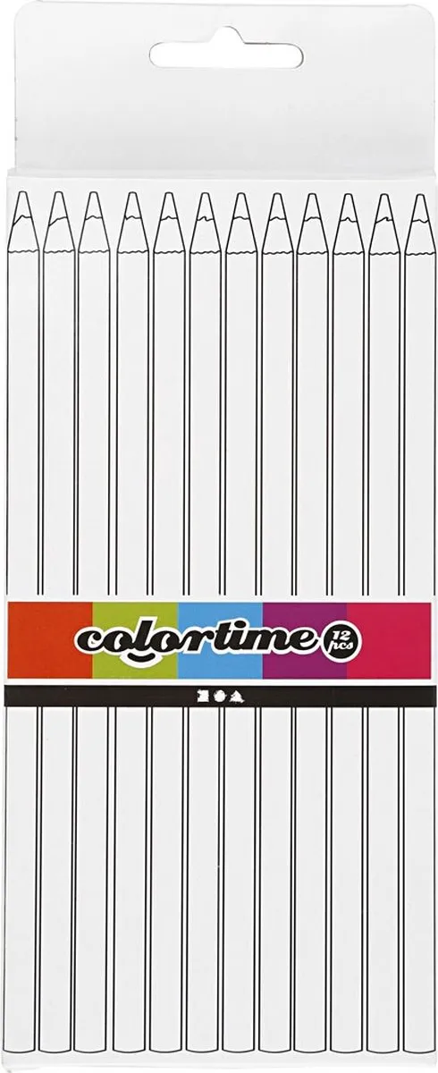 Colortime Kleurpotloden 3mm - 12 Stuks