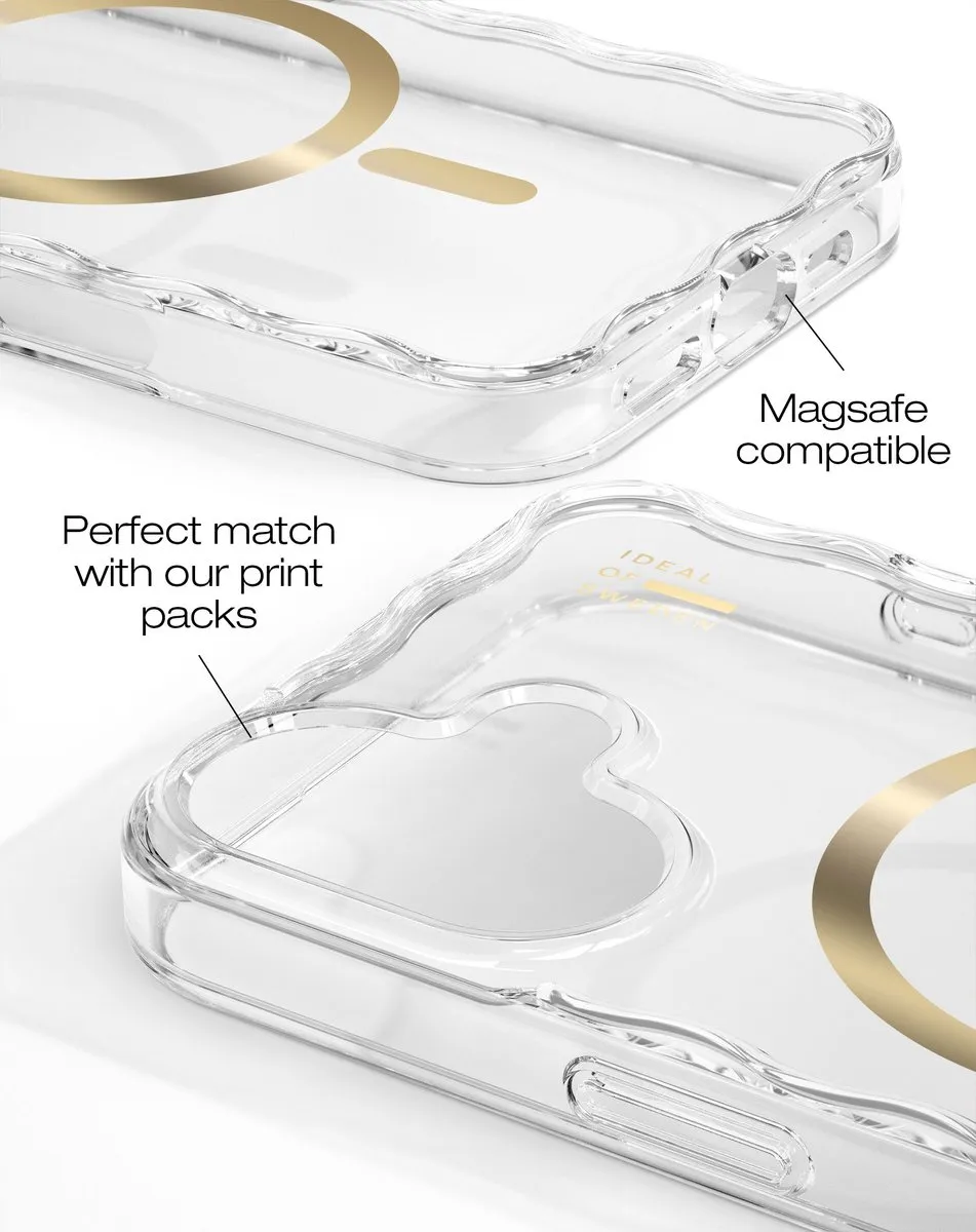 iDeal of Sweden Frame Case iPhone 16 - Transparant - IDFRCMS-I2461-471