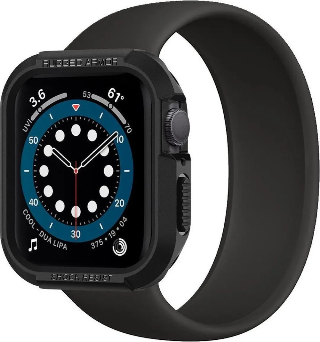 Spigen Rugged Armor Hoesje 44mm