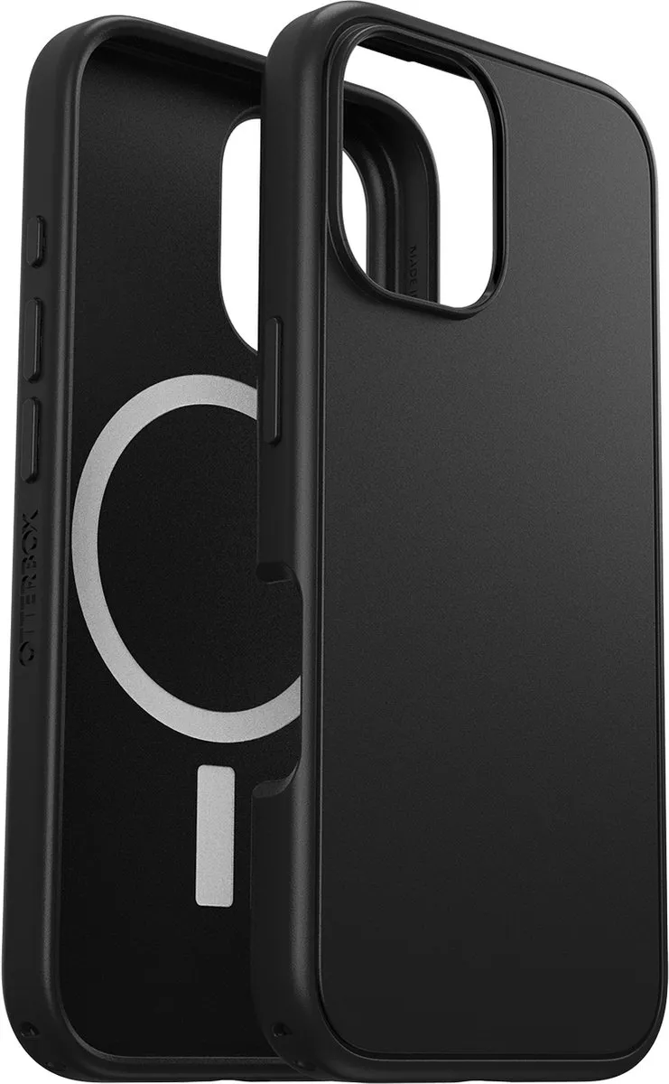 OtterBox Symmetry MagSafe iPhone 16 Hoesje - 12167 - Zwart