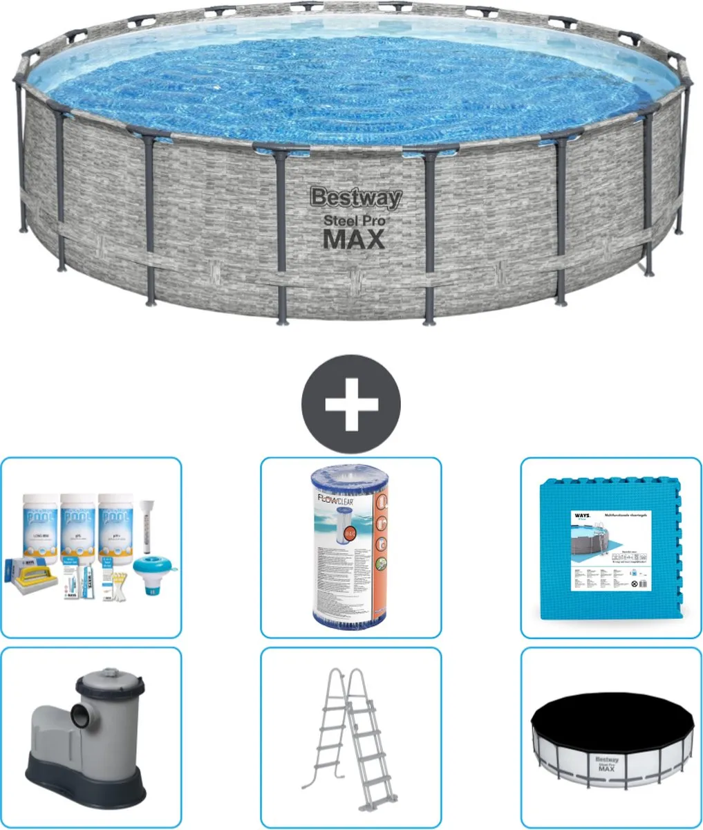 Bestway Steel Pro MAX Zwembad 549cm
