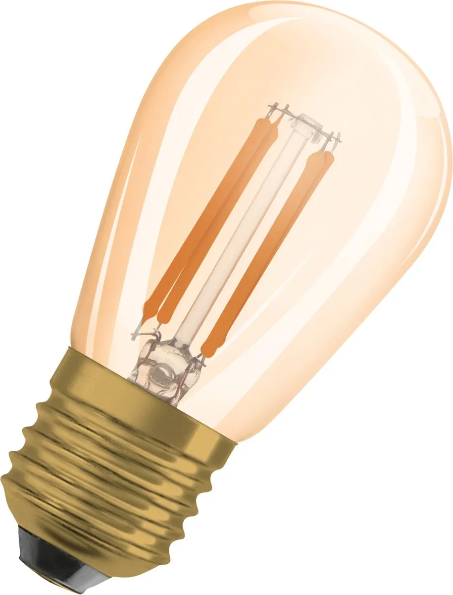 Osram E27 LED Edison 4.8W - 2200K Goud - 320° Dimbaar