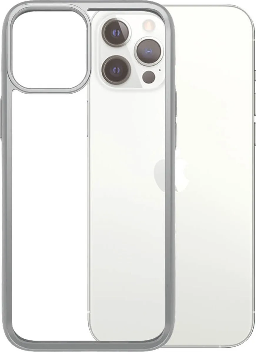 PanzerGlass ClearCaseColor iPhone 12 Pro Max - PZ-0272 - Satin Silver