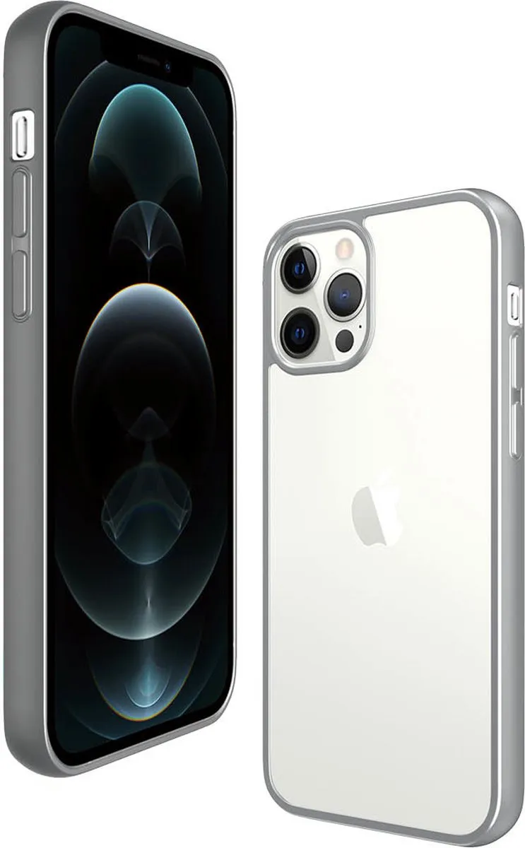 PanzerGlass ClearCaseColor iPhone 12 Pro Max - PZ-0272 - Satin Silver