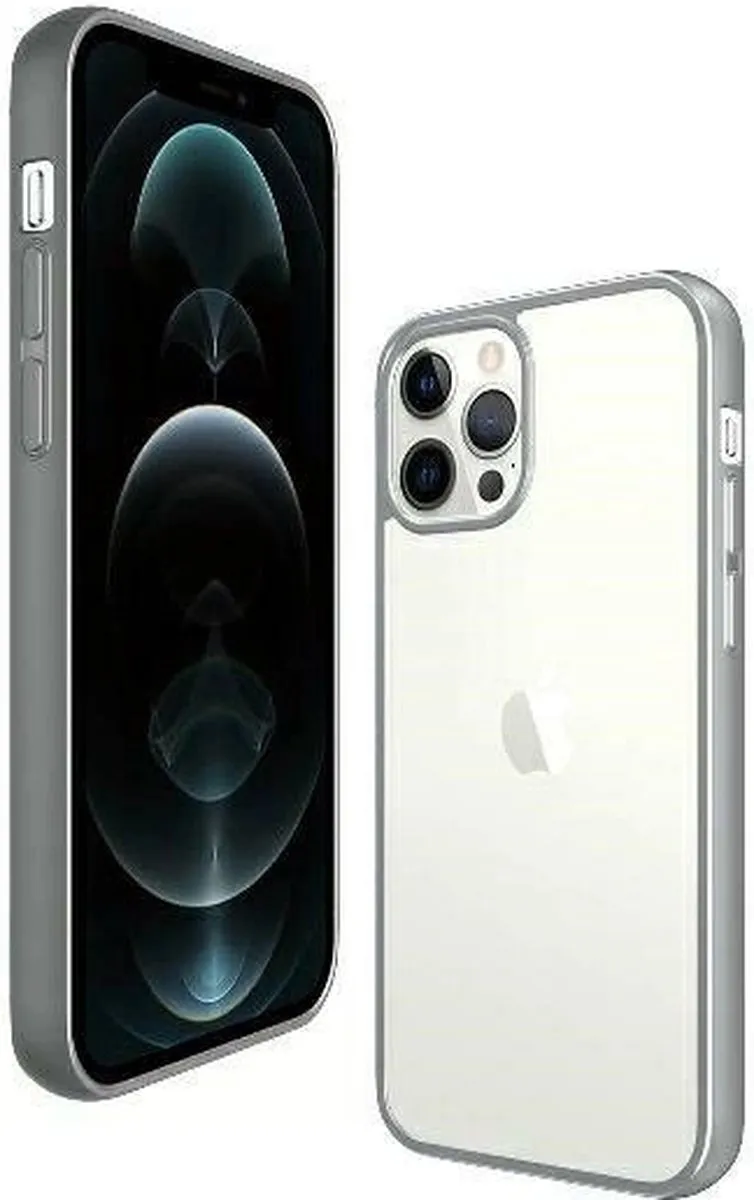 PanzerGlass ClearCaseColor iPhone 12 Pro Max - PZ-0272 - Satin Silver