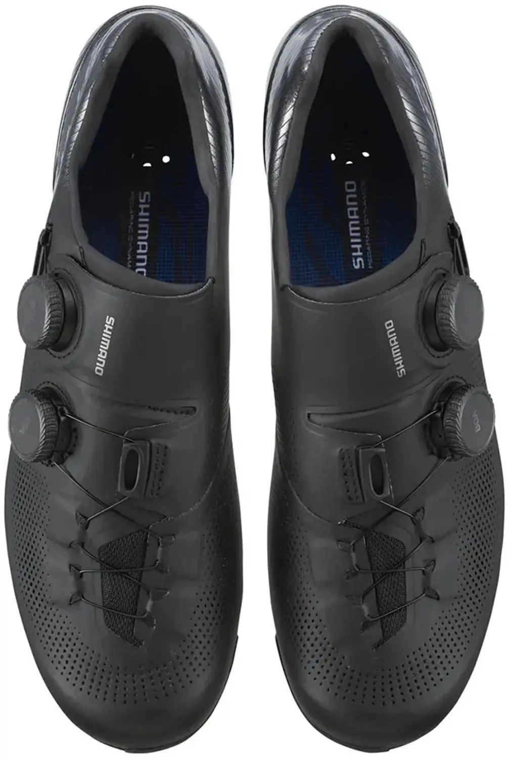 Shimano RC903 S-PHYRE Brede Racefietsschoenen - Zwart - 46 - afbeelding 5 van 6