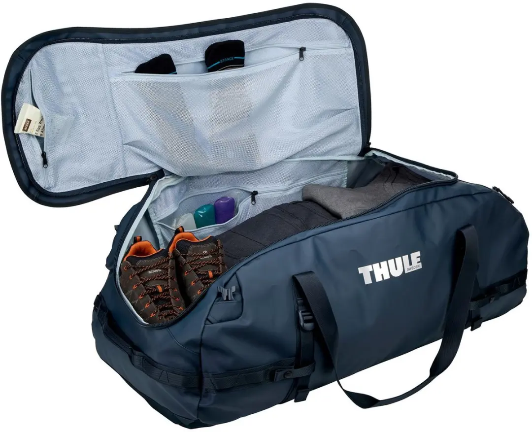 Thule Chasm 130L Duffel Reistas - Darkest Blue - afbeelding 5 van 6
