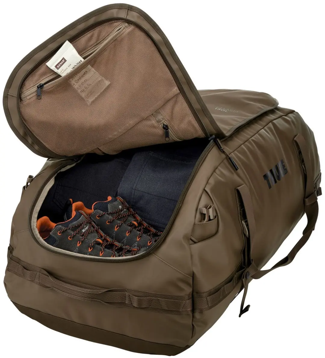 Thule Chasm Recycled Duffel 130L - Deep Khaki - afbeelding 6 van 6