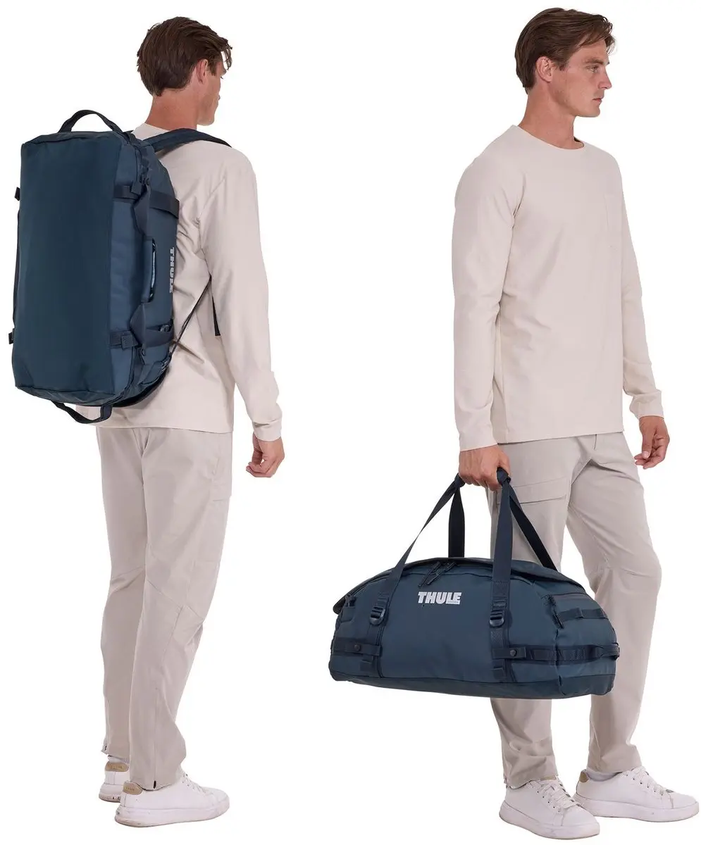 Thule Chasm Recycled Duffel 40L - Darkest Blue - afbeelding 5 van 6