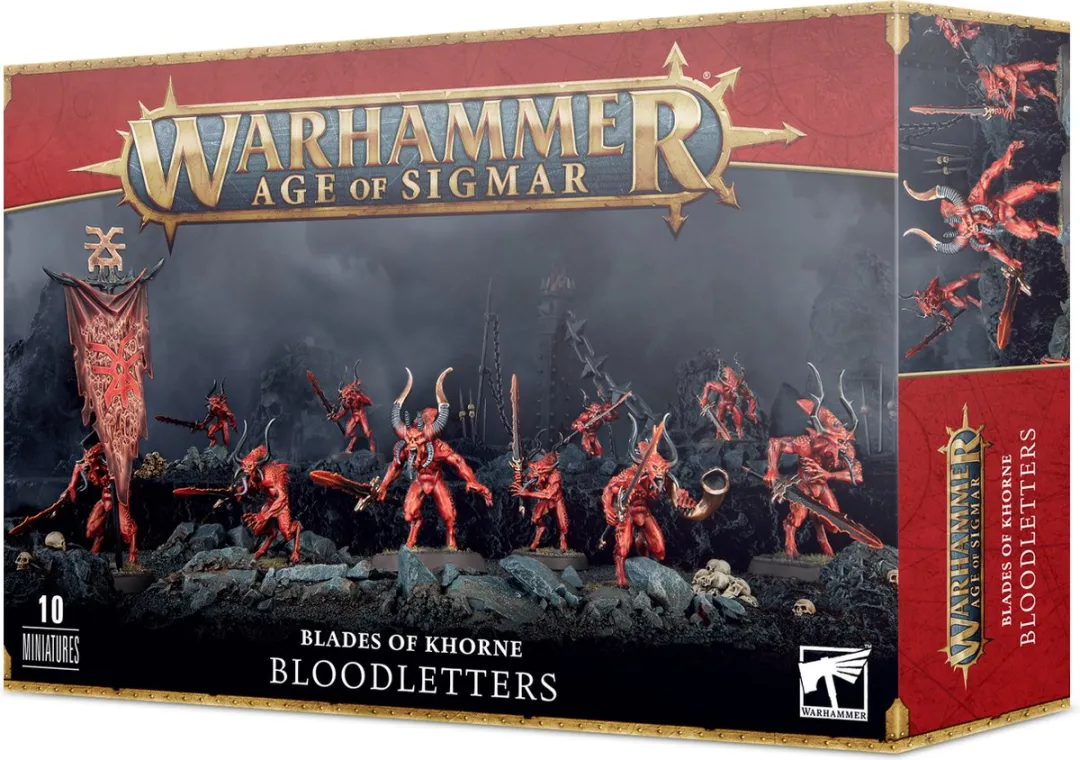 Games Workshop Daemons of Khorne Bloodletters