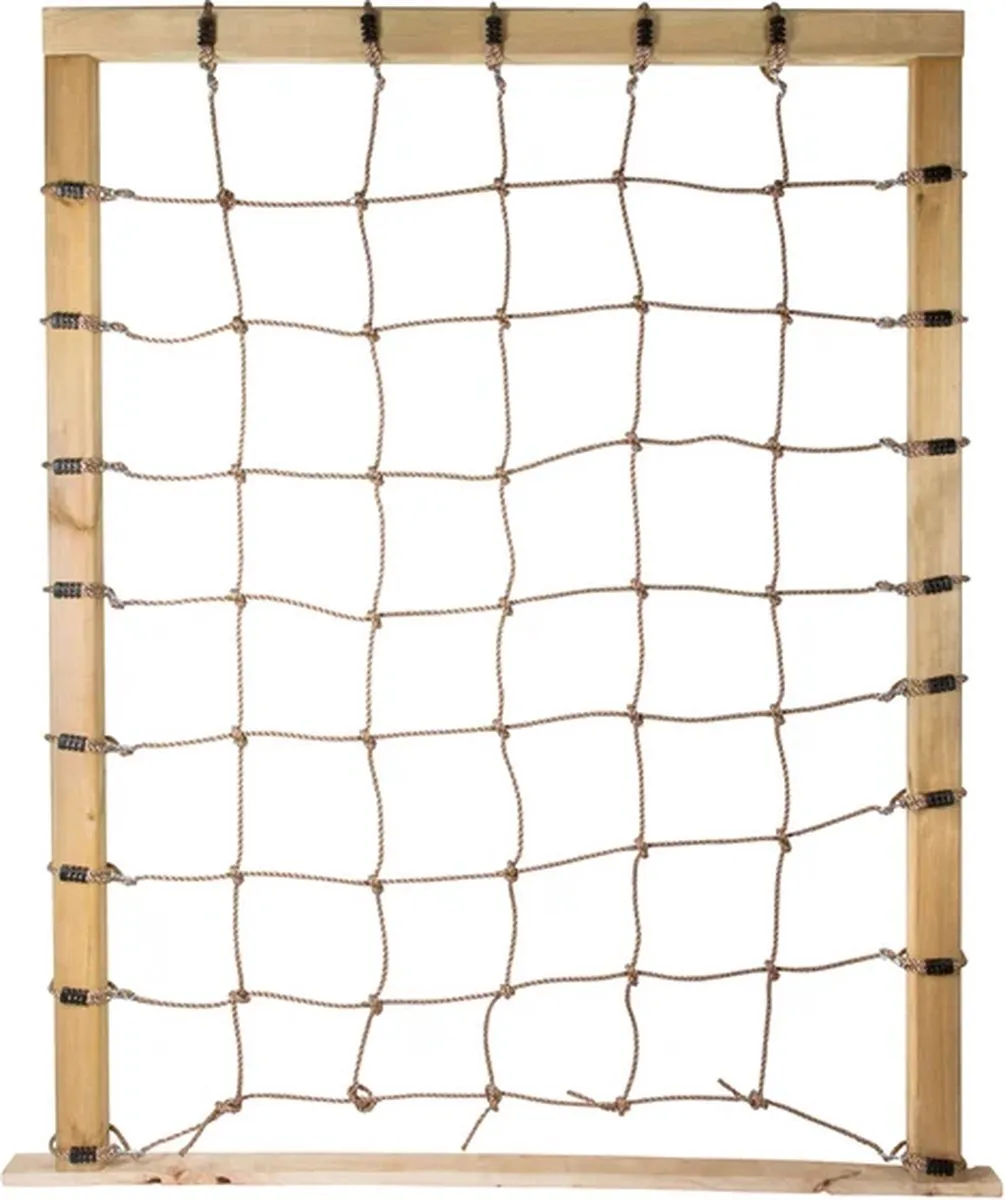 Small Foot Klimnet 200x150cm - 8 Haken - Multicolor - afbeelding 6 van 6