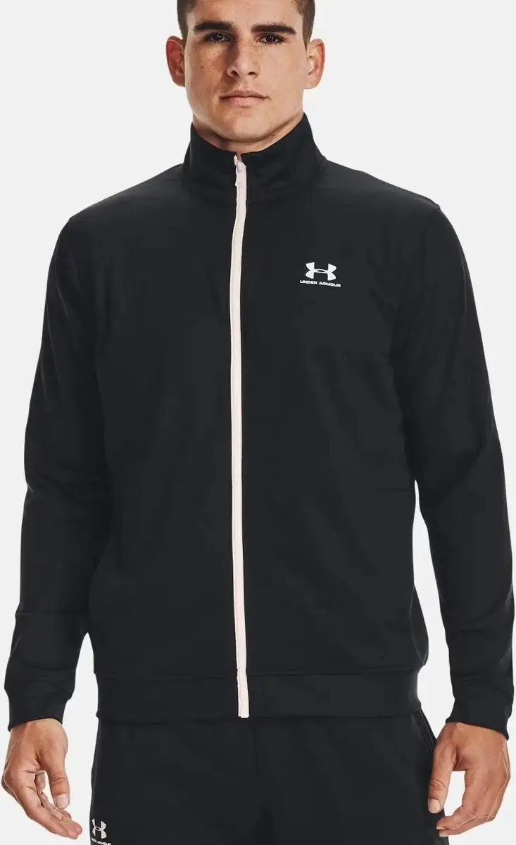 Under Armour Sportstyle Tricot Jas - Zwart - afbeelding 6 van 6