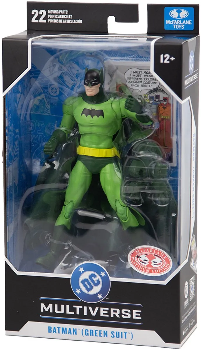 McFarlane DC Multiverse Batman Green Suit Speelfiguur - MCF17429 - Multi