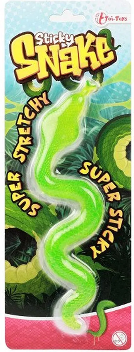 Toi-Toys Kleverige Cobra Slang 35265Z - Diverse Kleuren - afbeelding 6 van 6