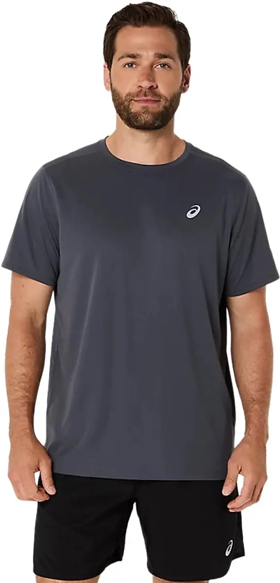 ASICS Core T-Shirt Korte Mouw Heren - Grijs - afbeelding 6 van 6