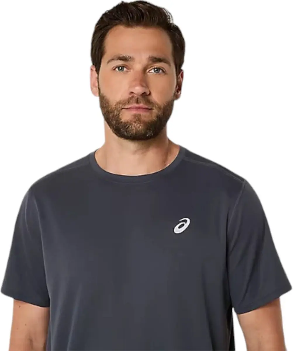 ASICS Core T-Shirt Korte Mouw Heren - Grijs - afbeelding 4 van 6
