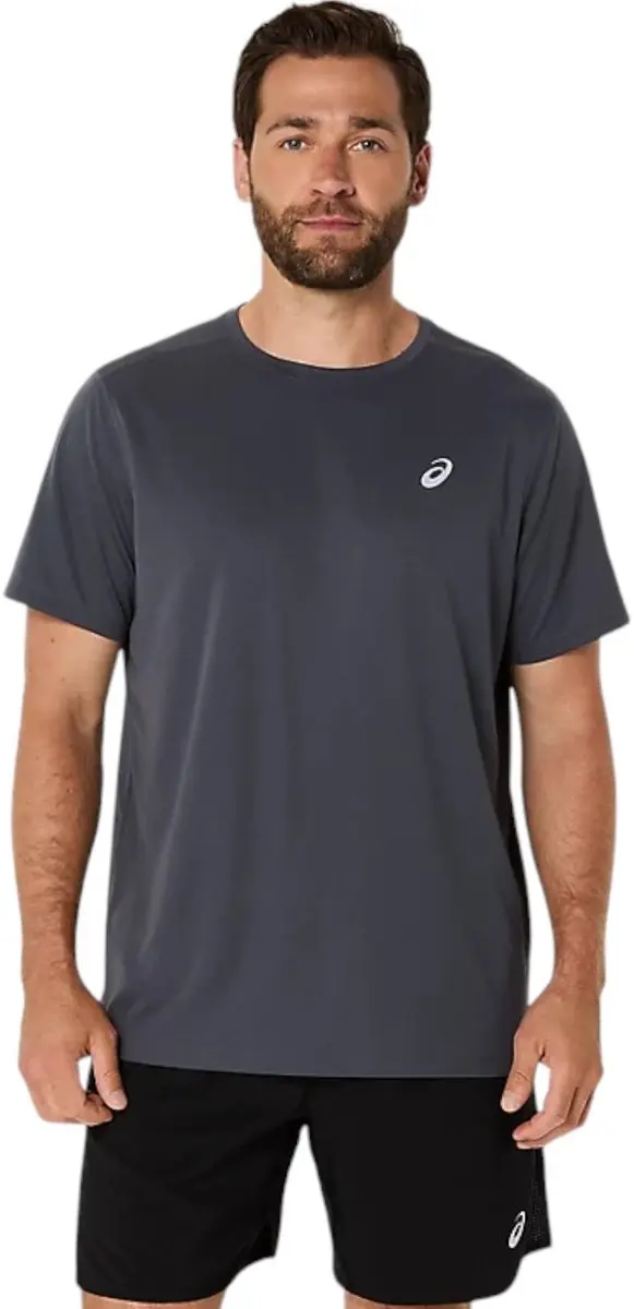 ASICS Core T-Shirt Korte Mouw Heren - Grijs - afbeelding 3 van 6