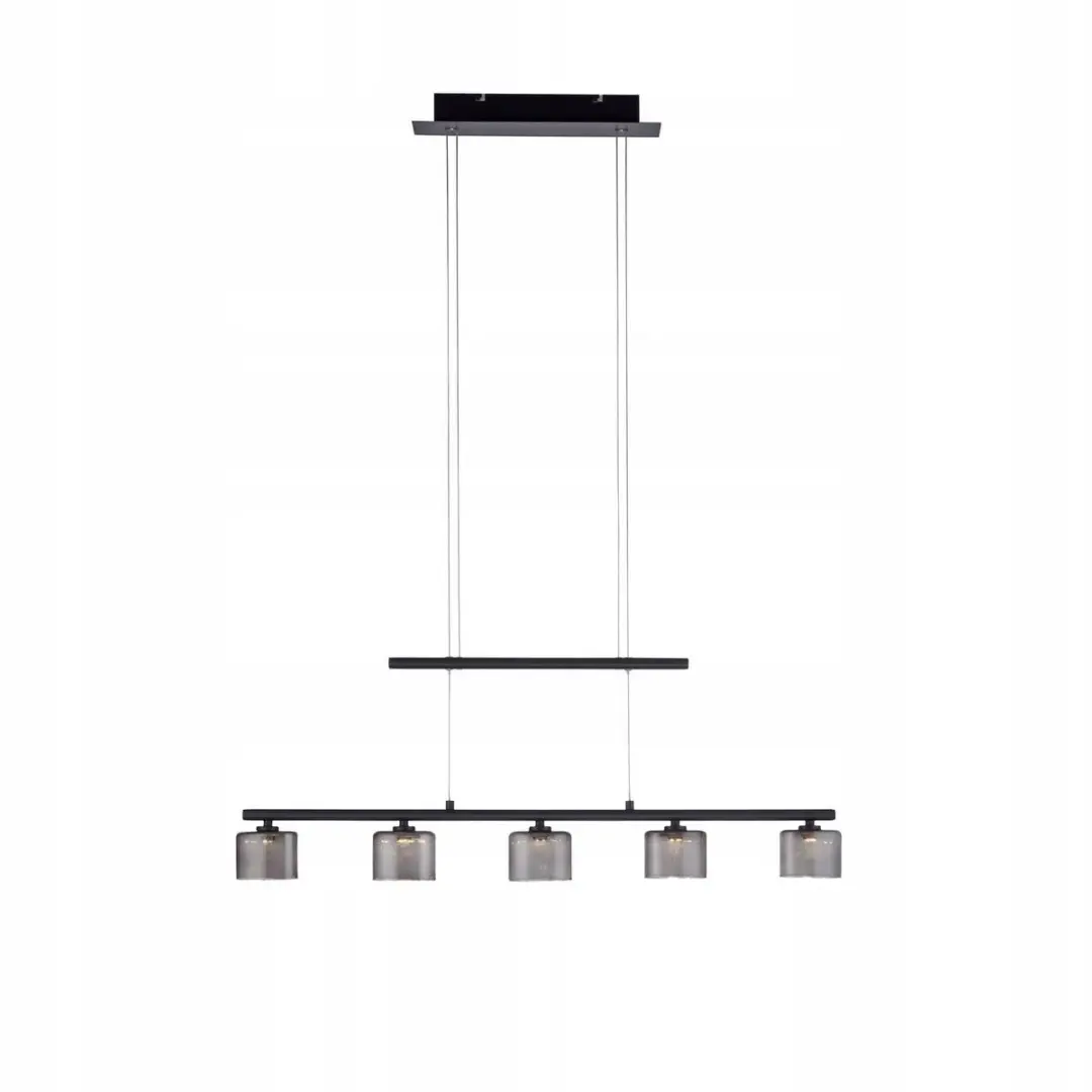 HYDRA LED Plafondlamp Zwart 540lm Warm Wit - PaulNeuhaus - afbeelding 2 van 4
