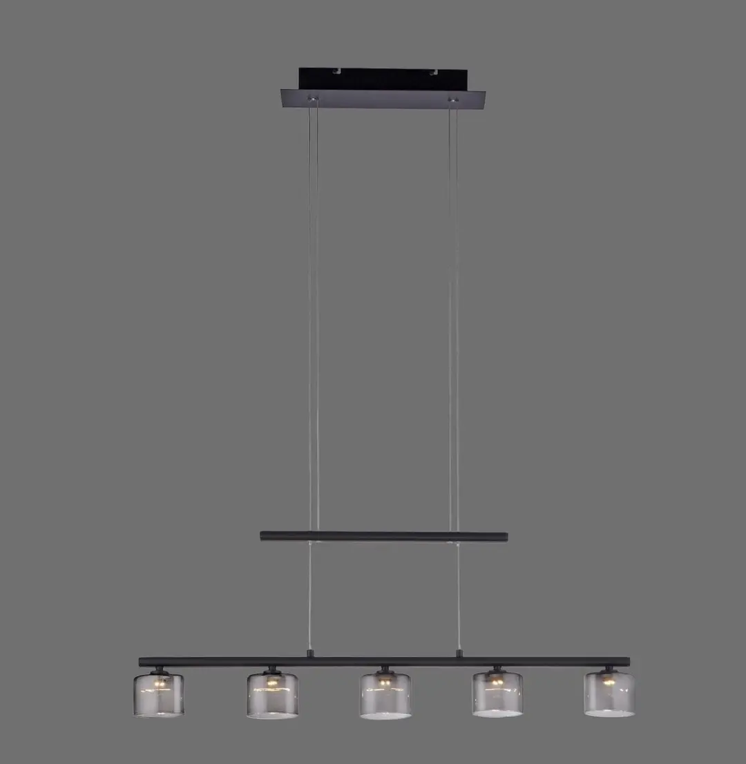 HYDRA LED Plafondlamp Zwart 540lm Warm Wit - PaulNeuhaus - afbeelding 4 van 4
