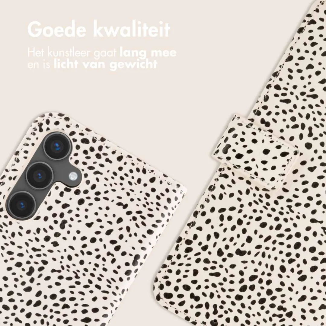 Imoshion Galaxy S24 Hoesje Desert Dots - 3 Pasjes