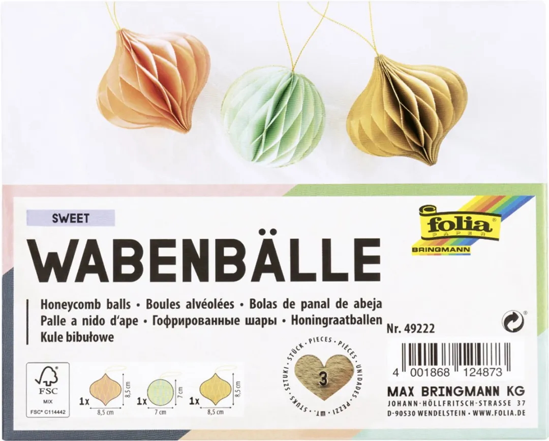 Folia Honing-wafelbolletjes