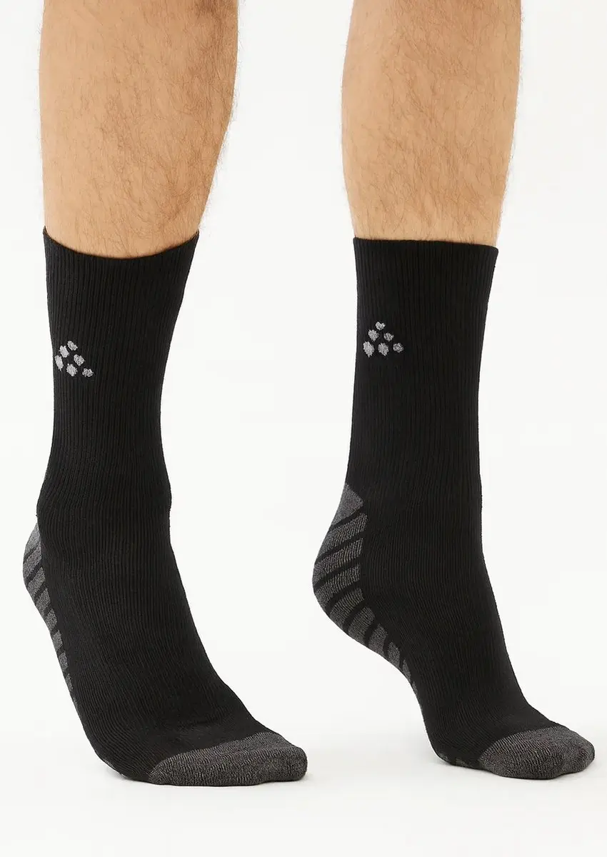 Craft Progress Anti Slip Mid Gripsokken - Zwart - 34/36 - afbeelding 3 van 5