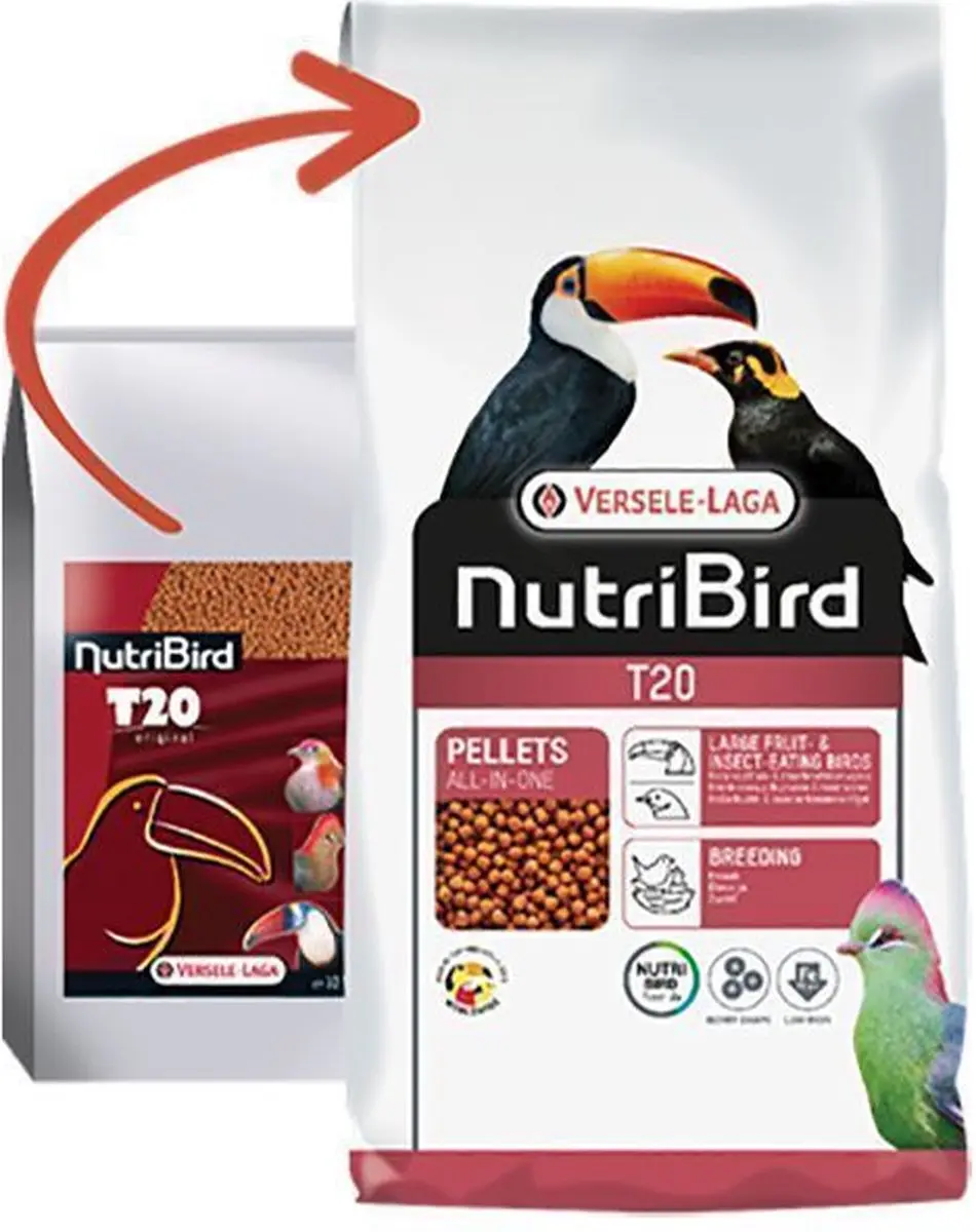 Versele-Laga Nutribird T20 Toekan Kweekvoer - 10kg - afbeelding 6 van 6