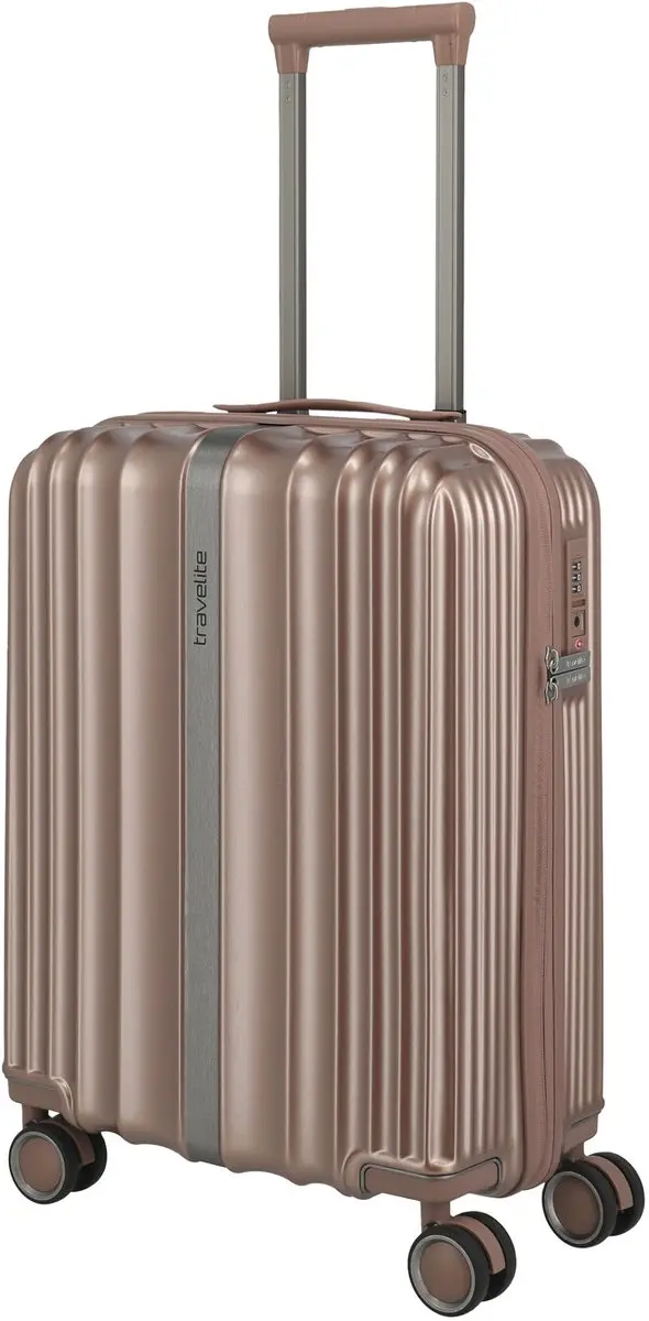 Travelite Paros 4W Trolley - 37L - Cappuccino - afbeelding 2 van 6