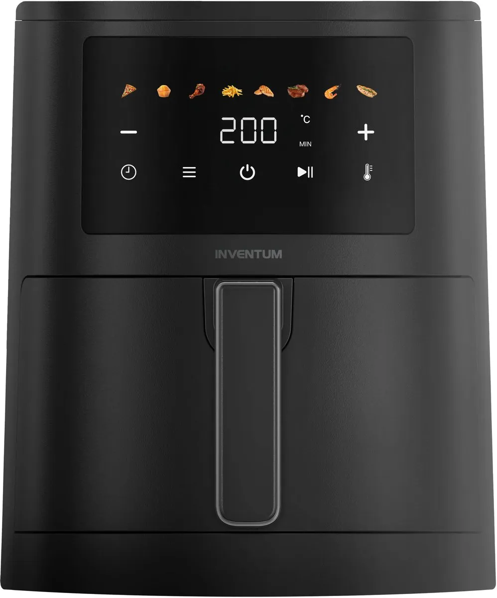 Inventum GF351HLDB Airfryer 1500W - 3,5L - Zwart - afbeelding 6 van 6
