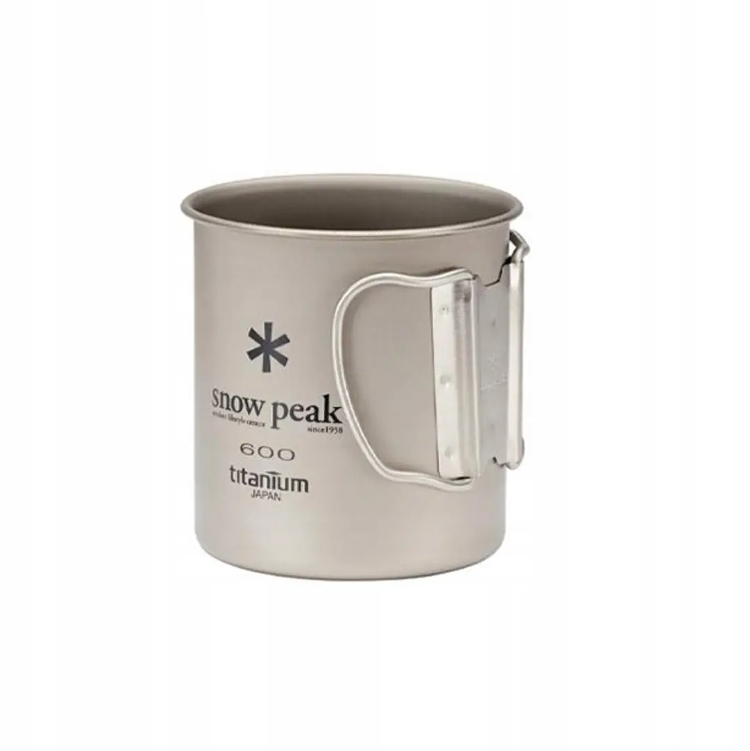 Snow Peak Titanium Mok 600ml - Enkele Wand - afbeelding 4 van 6